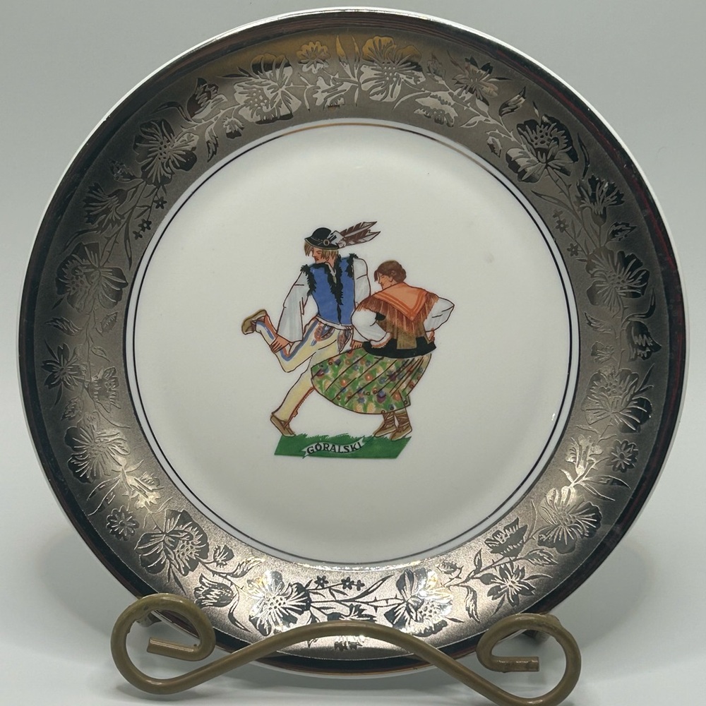 Vintage Wawel Porcelain “GÓRALSKI” Decorative Plate